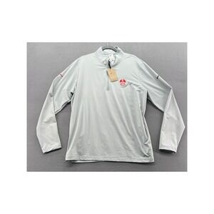 Nike Dri-FIT KitchenAid Senior PGA 2024 Grey Quarter Zip Golf Pullover Mens XL